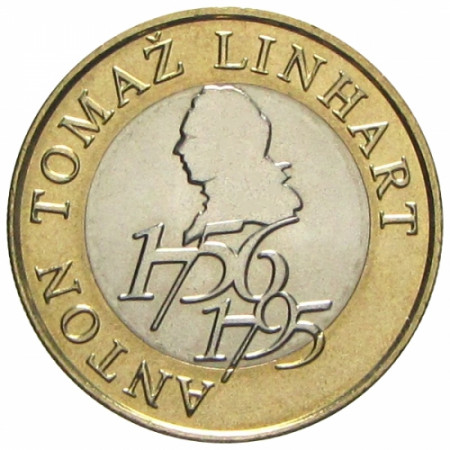 2006 * 500 tólar Eslovenia Anton Tomaz Linhart