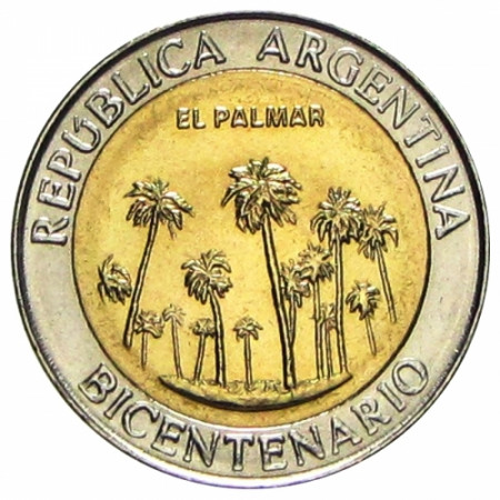 2010 * 1 Peso Argentina - El Palmar