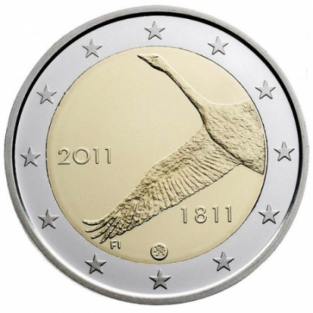 2011 * 2 euro FINLANDIA 200º Banco de Finlandia