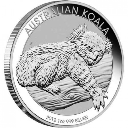 2012 * Dólar de plata 1 OZ Australia Koala
