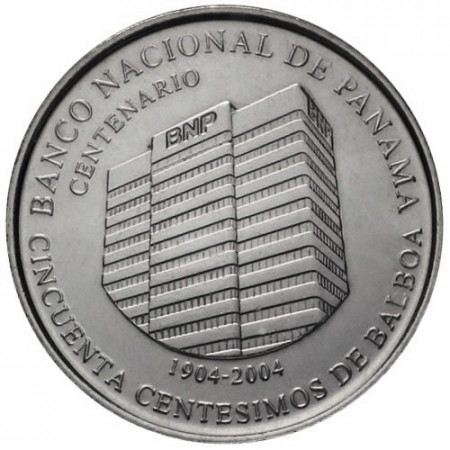 2009 * 1/2 Balboa Panamá Banco Nacional