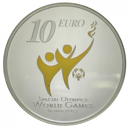 2003 * 10 euro IRLANDA Juegos Paralímpicos proof