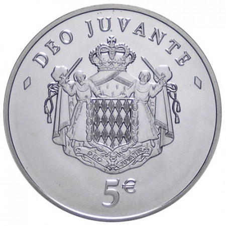 2008 * 5 euro MONACO Príncipe Alberto II