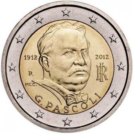 2012 * 2 euro ITALIA Giovanni Pascoli