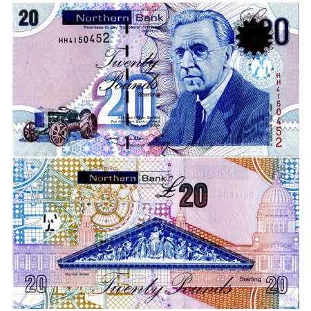 2009 * Billete Irlanda del Norte 20 Pounds "H Ferguson" (pNew) SC