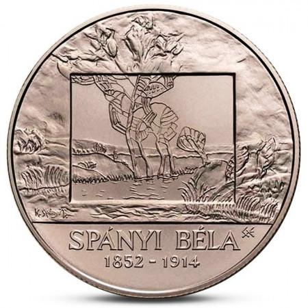 2014 * 2000 Forint Hungría "Béla Spányi - Artista húngaro”