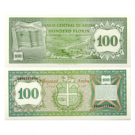 1986 * Billete Aruba 100 florin EBC