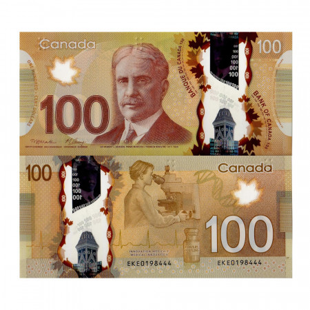 2011 * Billete Polímero Canadá 100 dólars EBC