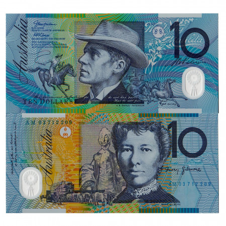 ND (2008) * Billete Polímero Australia 10 Dollars “Banjo - Gilmore” (p58e) SC