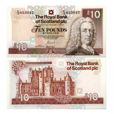 2006 * Billete Escocia 10 pound EBC 