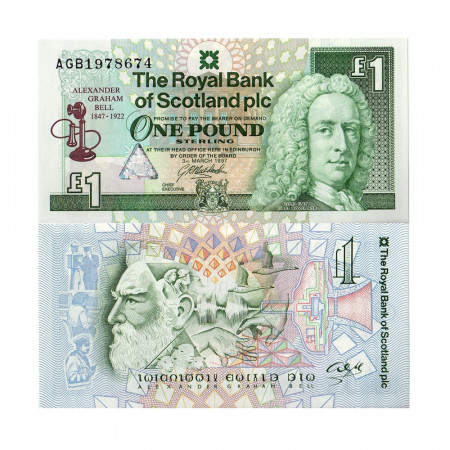 1997 * Billete Escocia 1 Pound (p359) EBC Bell