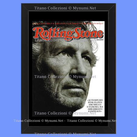 2011 (N90) * Portada de Revista Rolling Stone Original "Roger Waters" Enmarcada