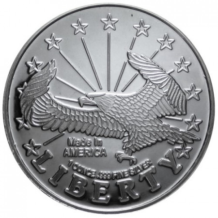 2015 * Troy Ounce 1 OZ Onza Plata "Estados Unidos - Liberty Eagle"