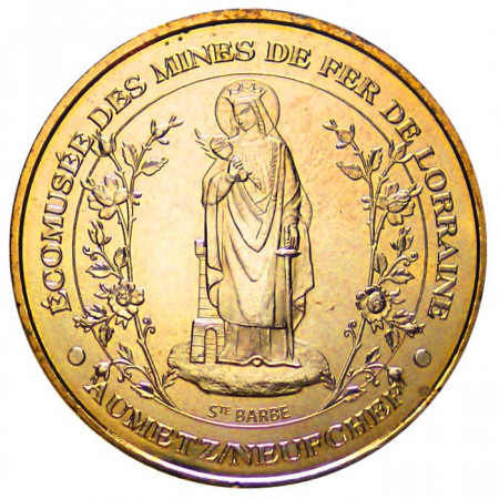 2012 * 57 Nueufchef Medalla token turístico minies de fer de Lorraine N°2 - Sainte Barbe