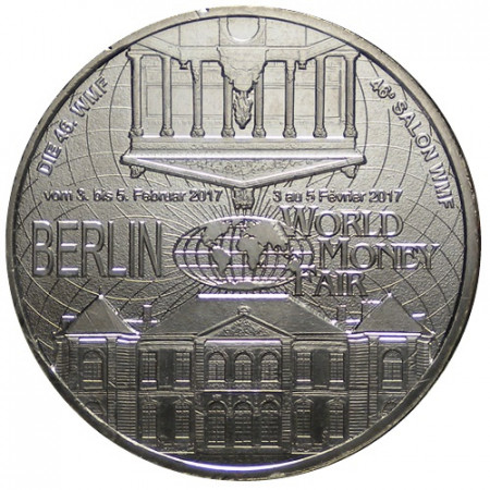 2017 * Medalla Token Turístico Francia MDP "World Money Fair Berlin"