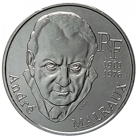 1997 * 100 Francs Plata Francia "Traslado Cenizas Andre Malraux Panteón" (KM 1188) FDC