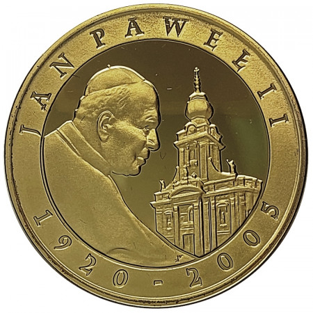 2005 * 10 Zlotych Plata Polonia "Papa Juan Pablo II" (Y 526) PROOF