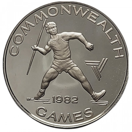 1982 * 10 Tala Plata Samoa "Juegos de la Commonwealth Brisbane" (KM 51) PROOF