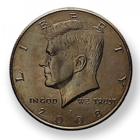 2008 * Half Dollar (50 Cents) Estados Unidos "Kennedy" P EBC/UNC