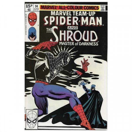 Historietas Marvel #94 06/1980 “Marvel Team-Up Spiderman - The Shroud”