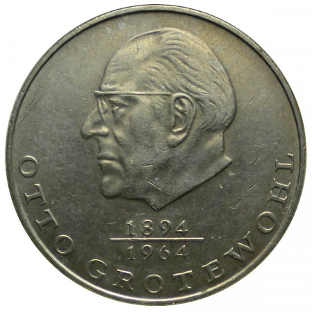 1973 A * 20 Mark ALEMANIA RDA República Democrática "Otto Grotewohl" (KM 47) EBC