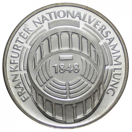 1973 G * 5 Mark Plata Alemania Federal "125ºm Asamblea Nacional de Francfort" (KM 137) PROOF