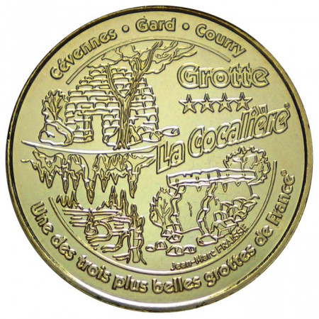 2012 * Medalla token turístico cueva de Cocalière - Capitelle et le Dolmen