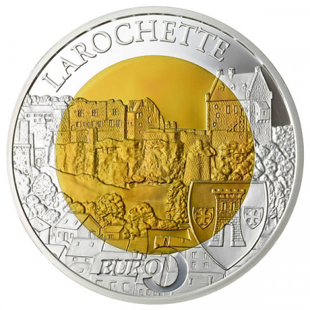 2014 * 5 euro LUXEMBURGO Castillo de Larochette