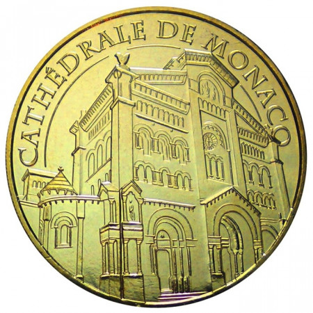 ND * Medalla token turístico catedral de Monaco