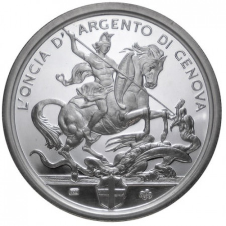Oncia d'argento 999 1 OZ Genova