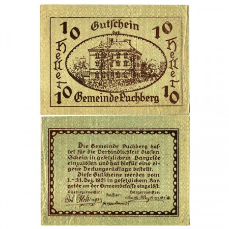 1920 * Notgeld Austria 10 Heller "Baja Austria – Puchberg" (A 2733)