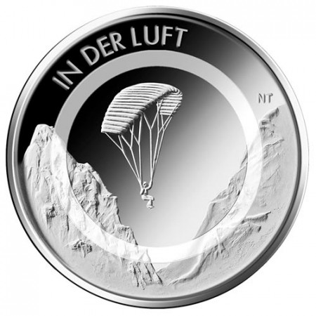 2019 * 10 Euro Metal Polímeros ALEMANIA "En El Aire" (Ceca al Azar) UNC