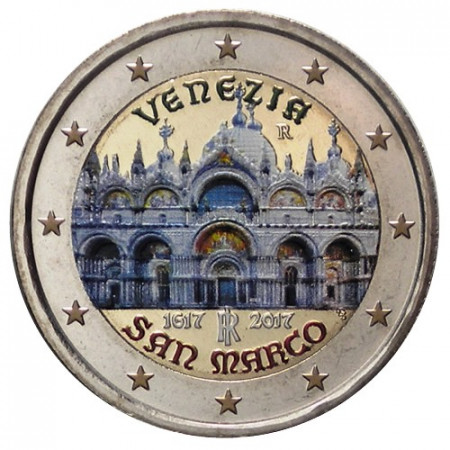 2017 * 2 Euro ITALIA "Basílica de San Marcos en Venecia" Colorido