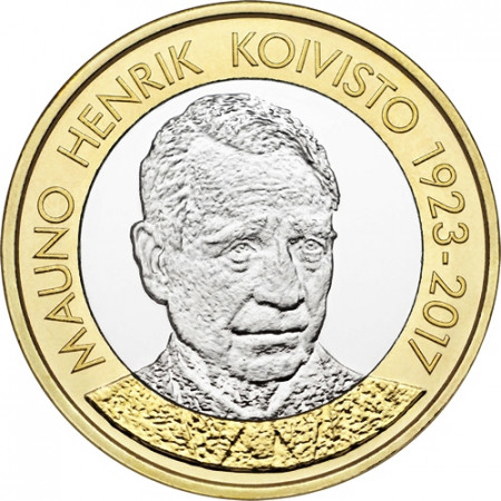 2018 * 5 Euro FINLANDIA "Mauno Koivisto" UNC