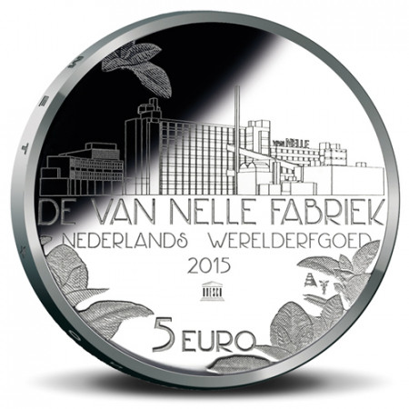 2015 * 5 Euro PAISES BAJOS "Fábrica Van Nelle"