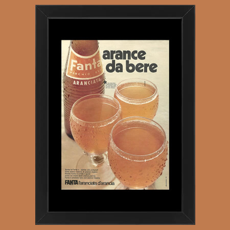 Anos 70 * Anuncio Original "Fanta, Arance da Bere" Italia