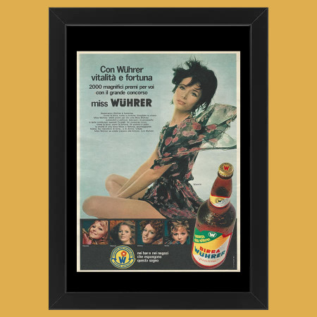 Anos 70 * Anuncio Original "Wuhrer, Miss Wuhrer, Tipo 4" Cornisa