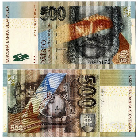 2006 * Billete Eslovaquia 500 Korun "Ludovít Stur" (p46) SC