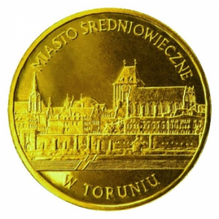 2007 * 2 zlote Polonia - Ciudad medieval de Torun (Toruniu)