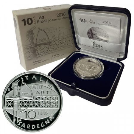 2016 * 10 Euro ITALIA "Sardegna" PROOF