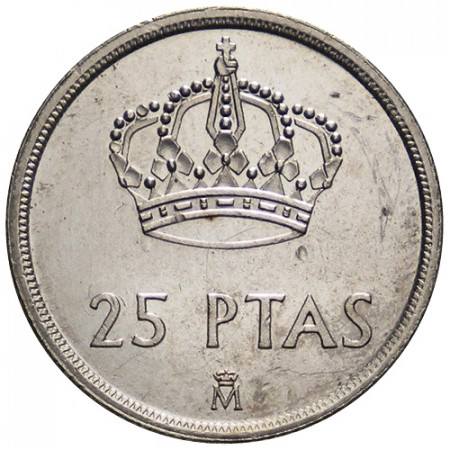 1983 * 25 Pesetas Espana "Juan Carlos I" (KM 824) UNC