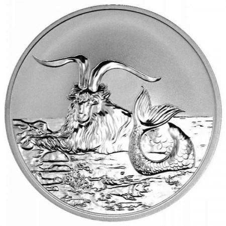 2015 * 5 Dólars de plata 1 OZ Tokelau - Capricornio