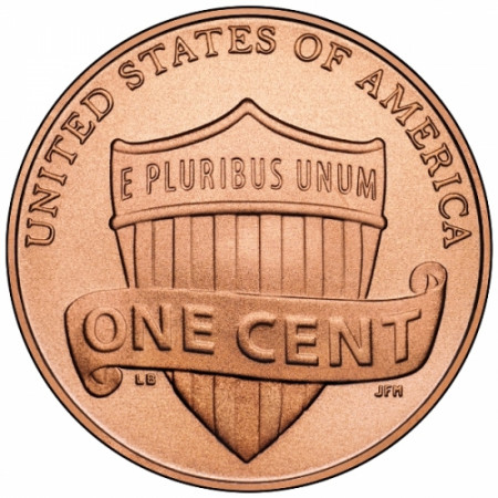 2011 * Cientimo de dólar Estados Unidos - Lincoln Shield (P)