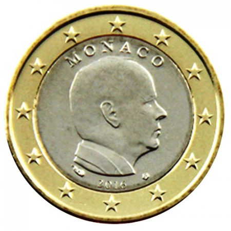 2016 * 1 Euro MONACO "Alberto II" UNC