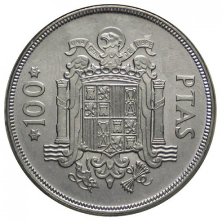 1975 (1976) * 100 Pesetas Espana "Juan Carlos I" (KM 810) SC