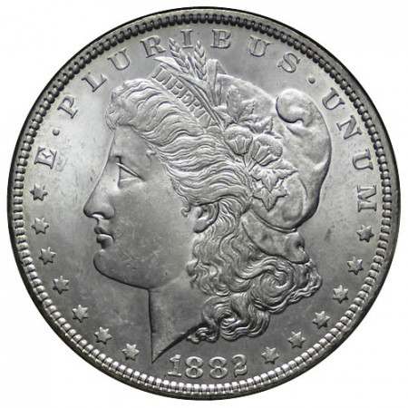 1882 (P) * 1 Dólar Plata Estados Unidos "Morgan" Filadelfia (KM 110) cSC