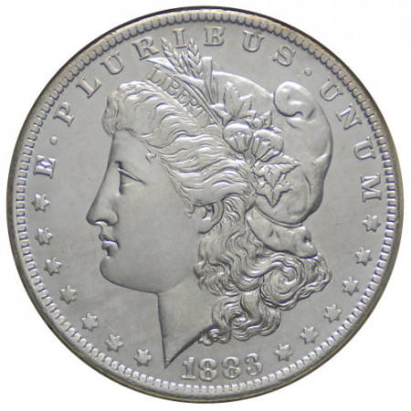 1883 O * 1 Dólar Plata Estados Unidos "Morgan" Nueva Orleans (KM 110) cSC