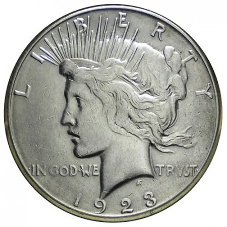 1923 S * 1 Dólar Plata Estados Unidos "Peace" San Francisco (KM 150) MBC