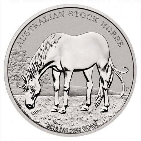 2016 * 1 Dólar Plata 1 OZ Australia "Stock Horse" FDC