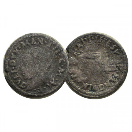 ND (1550-1587) * 1 Sesino Italia "Guillermo Gonzaga - Ducado de Mantua" (MIR 525) BC